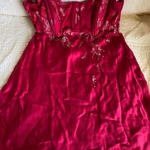 Collection brocade and silk chemise